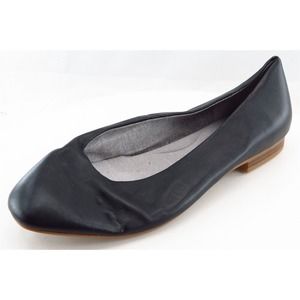 Com+Sens Smoking Flats Black Synthetic Women Shoes Size‎ 8.5 Medium